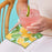 LEMON BLOSSOMS Reversible Eco Cocktail Napkins, set of 8