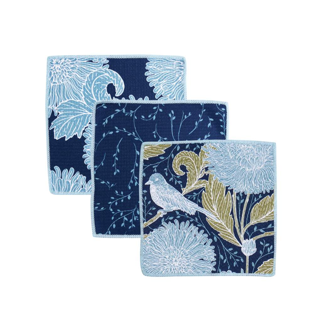 Chrysanthemum Eco Dish Cloth (Set of 3)