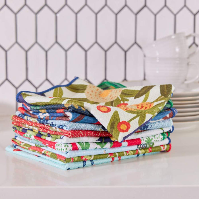 FIELD OF FLOWERS Dish Cloths, Set of 3 (Available: 09/23/24)