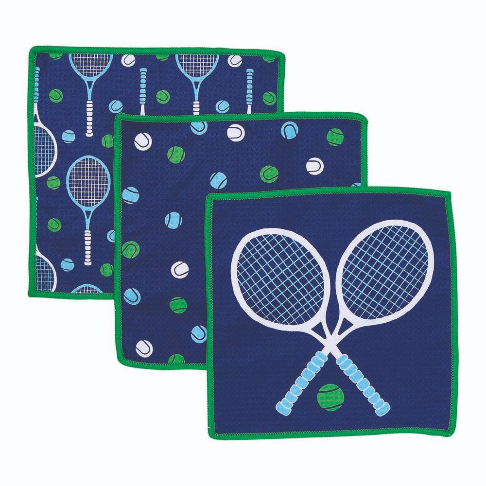 TENNIS Dish Cloths, Set of 3 (Available: 01/17/2025)