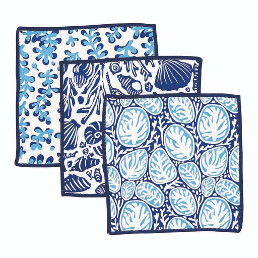 SEA LIFE Dish Cloths, Set of 3 (Available: 01/17/2025)