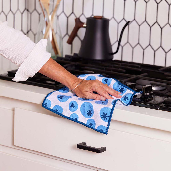 BLUEBERRY MEDLEY Dish Cloths, Set of 3