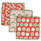 Candy Cane Joy Eco Dish Cloth (Set of 3)