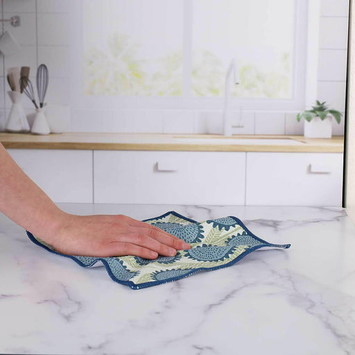 Wynn blu Dish Cloth, Set of 3