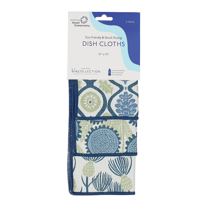 Wynn blu Dish Cloth, Set of 3