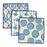 Wynn blu Dish Cloth, Set of 3