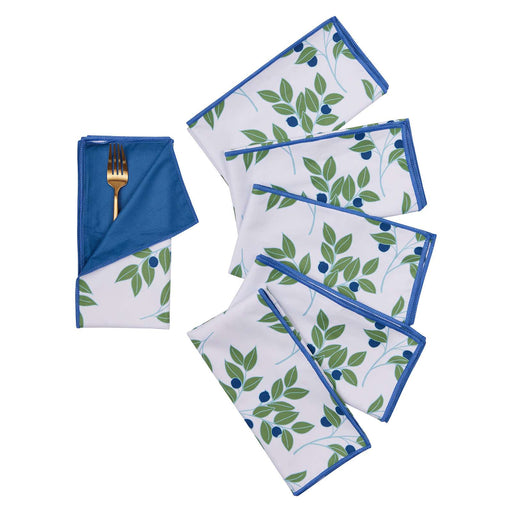 BLUEBERRIES blu Dinner Napkin