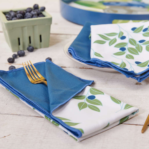 BLUEBERRIES blu Dinner Napkin