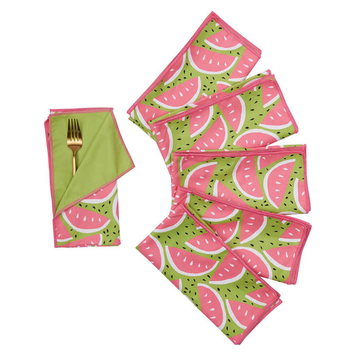 WATERMELON PARTY blu Dinner Napkin