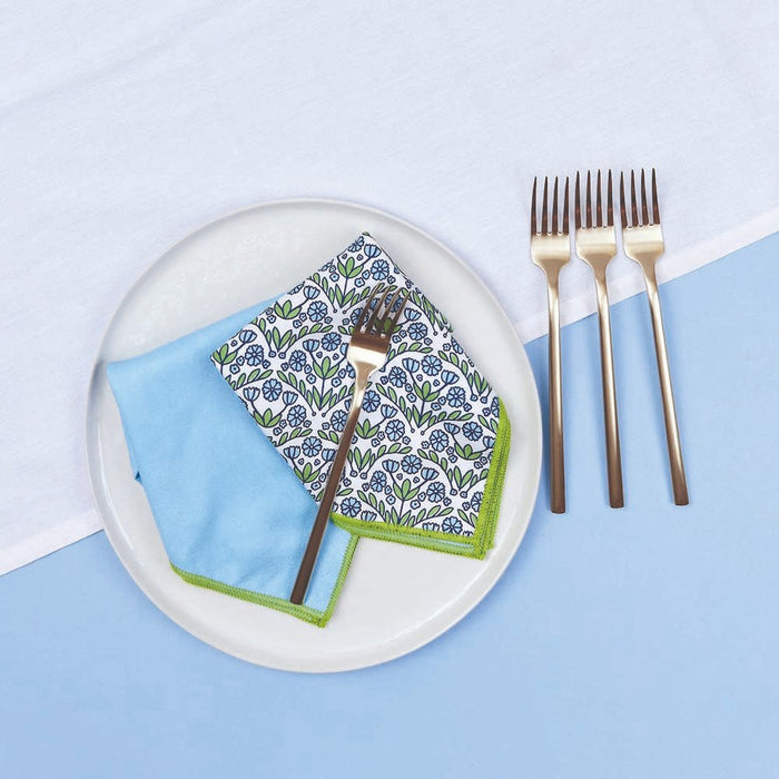 BLAIRE BLUE blu Dinner Napkin (Available: 01/17/2025)