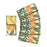 Icelandic Poppies Gold blu Dinner Napkin Set of 6