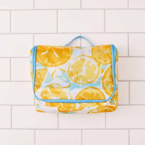 LEMON SLICES Hanging Toiletry Bag