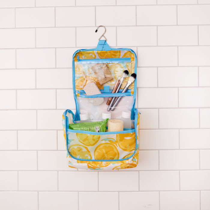 LEMON SLICES Hanging Toiletry Bag