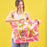 POPPIES PINK Splash Proof Beach Bag