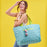 SEA TURTLE Splash Proof Beach Bag