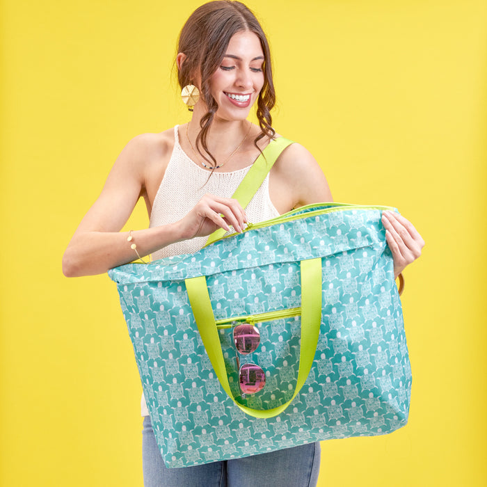 SEA TURTLE Splash Proof Beach Bag