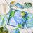 BLUE HYDRANGEA 15 Inch Square Tray (Available: 02/05/2025)