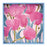 TULIP BLOOMS 15 Inch Square Tray