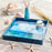 SALTWATER'S EDGE 15 Inch Square Tray (Available: 02/05/2025)