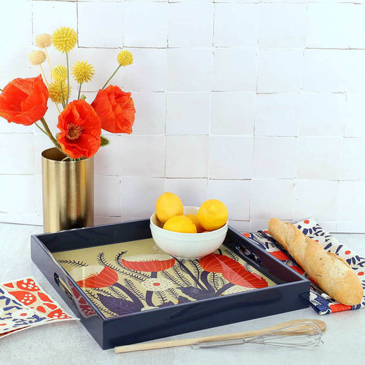 Buttercup 15 Inch Square Tray