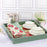 Camellia Bouquet 15 Inch Square Tray