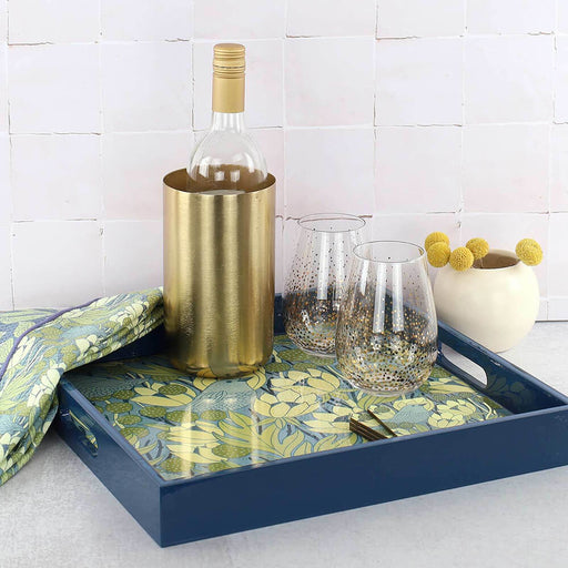 Chickadee 15 Inch Square Tray