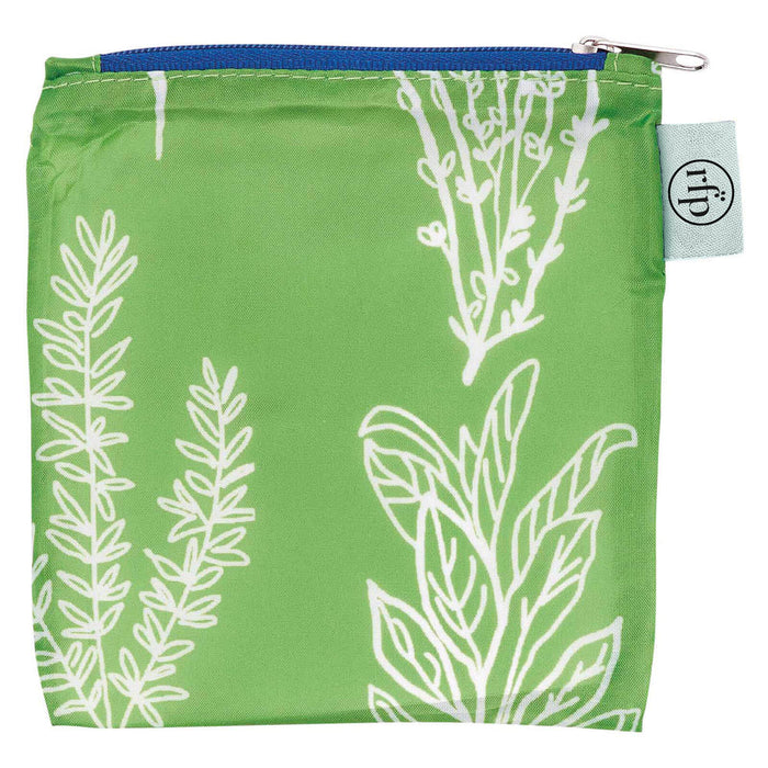 Herbs Green blu Reusable Shopping Bag