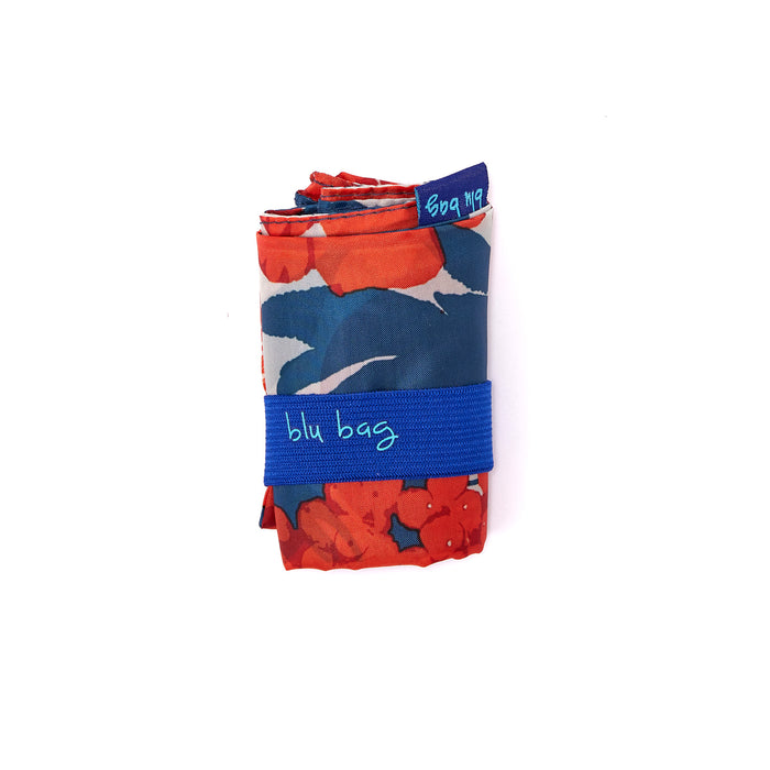 ISLANDIC POPPIES blu Bag Reusable Shopper Tote