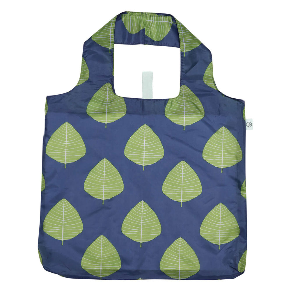 Aspen Leaves blu Reusable Shopping Bag