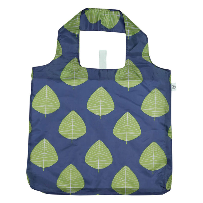 Aspen Leaves blu Reusable Shopping Bag