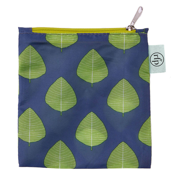 Aspen Leaves blu Reusable Shopping Bag