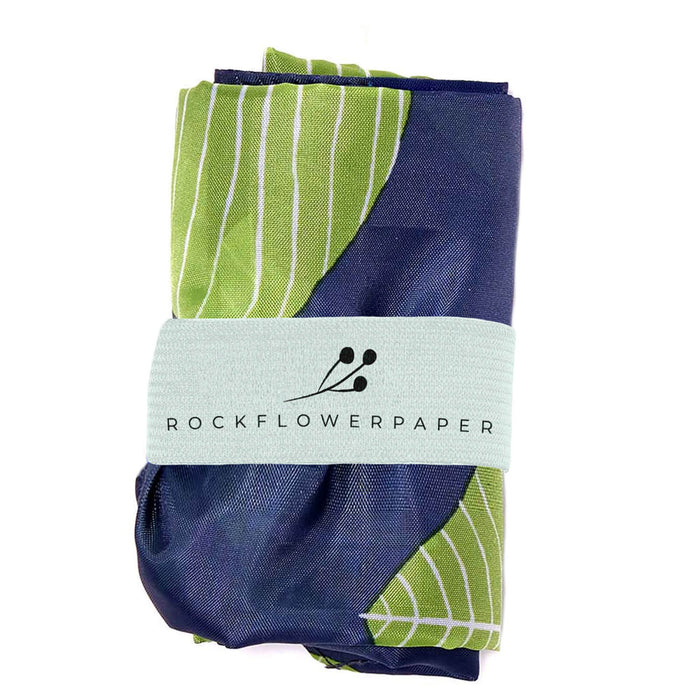 Aspen Leaves blu Reusable Shopping Bag