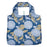 Chrysanthemum blu Reusable Shopping Bag