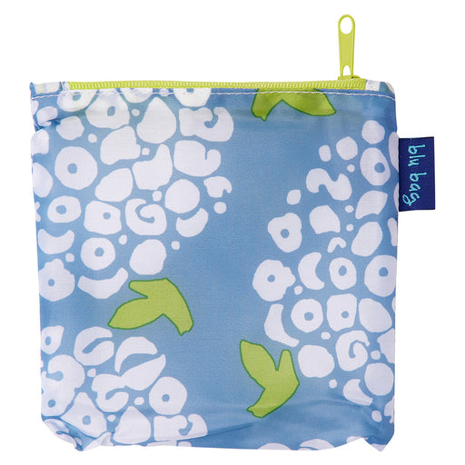 HYDRANGEA BLOSSOMS blu Bag Reusable Shopper Tote