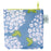 Blue Hydrangea  blu Reusable Shopping Bag