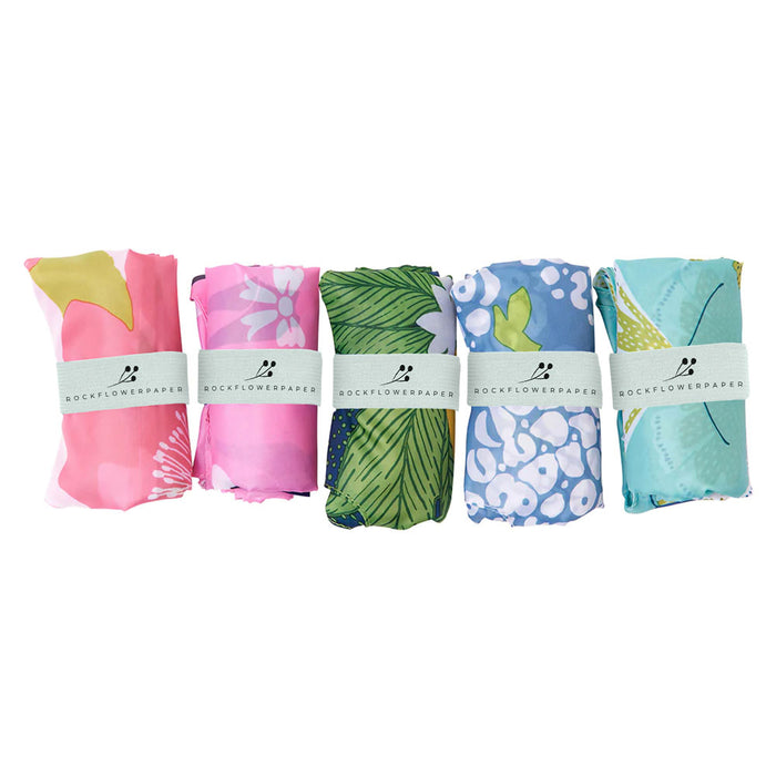 Blue Hydrangea  blu Reusable Shopping Bag