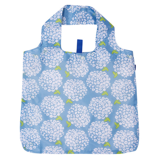HYDRANGEA BLOSSOMS blu Bag Reusable Shopper Tote