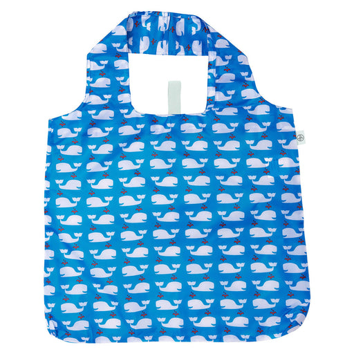 Whales Blue blu Reusable Shopping Bag