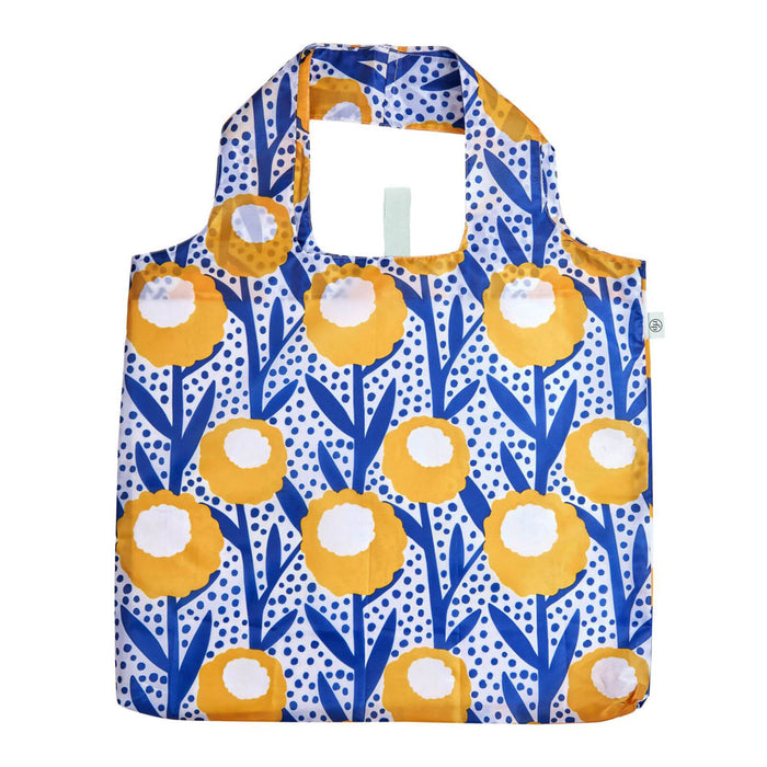 Golden Glow blu Reusable Shopping Bag