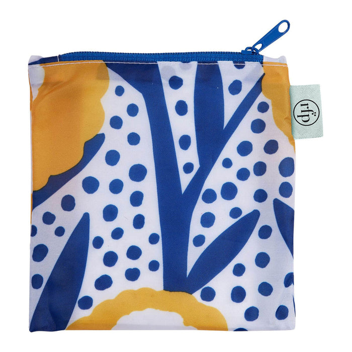 Golden Glow blu Reusable Shopping Bag