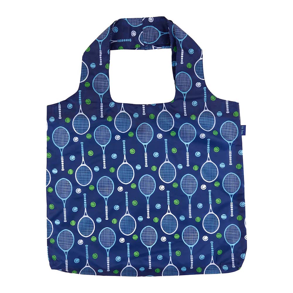 TENNIS NAVY blu Bag Reusable Shopper Tote (Available: 01/31/2025)