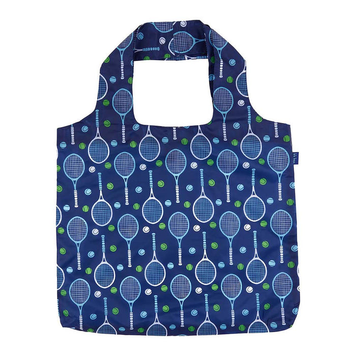 TENNIS NAVY blu Bag Reusable Shopper Tote