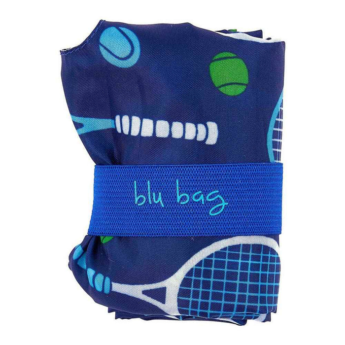 TENNIS NAVY blu Bag Reusable Shopper Tote (Available: 01/31/2025)