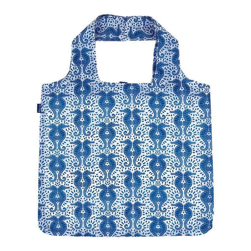 SEAHORSES blu Bag Reusable Shopper Tote