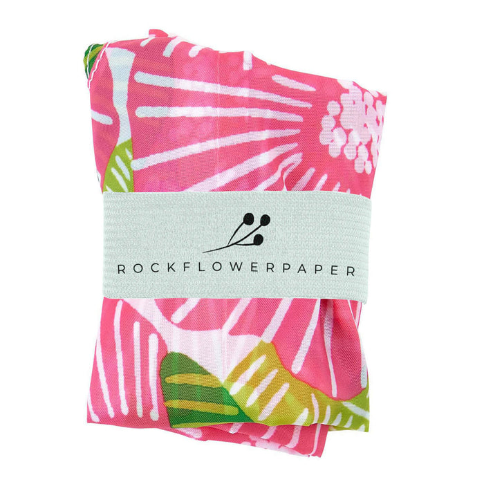 Poppy Papaver blu Reusable Shopping Bag