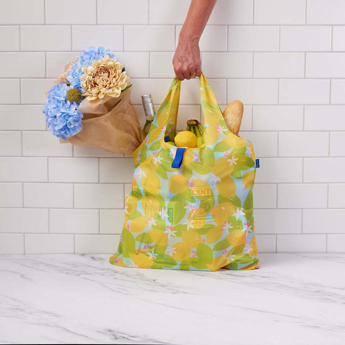 LEMON BLOSSOMS blu Bag Reusable Shopper Tote