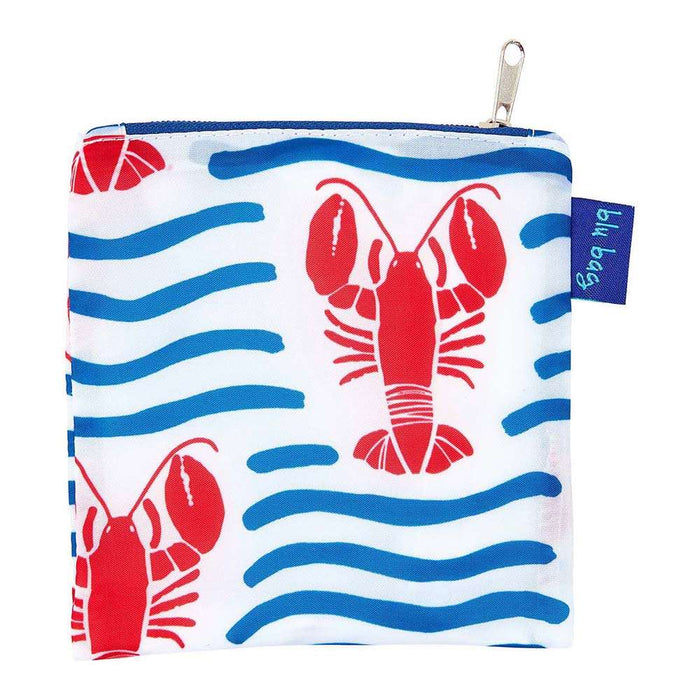 LOBSTER WAVES blu Bag Reusable Shopper Tote