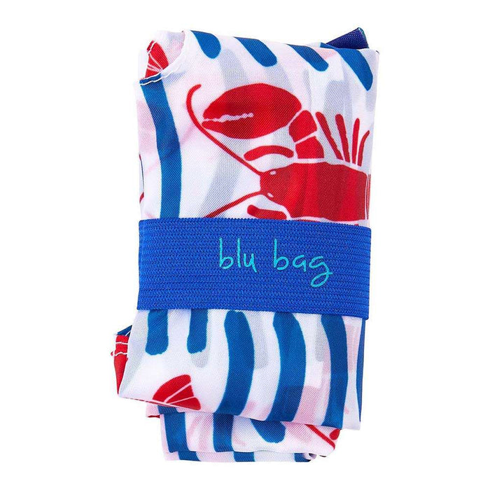 LOBSTER WAVES blu Bag Reusable Shopper Tote