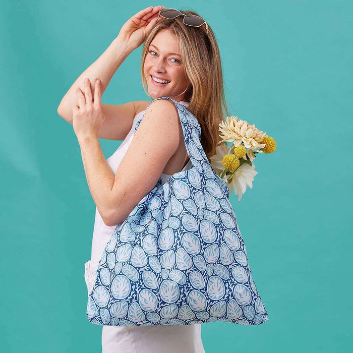 CORAL GARDEN blu Bag Reusable Shopper Tote (Available: 01/31/2025)