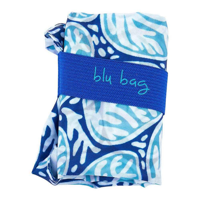 CORAL GARDEN blu Bag Reusable Shopper Tote